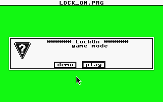 Lock-On atari screenshot
