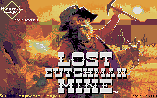Lost Dutchman Mine atari screenshot