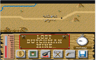 Lost Dutchman Mine atari screenshot