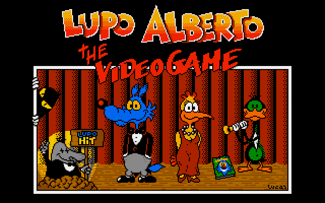 Lupo Alberto - The Videogame atari screenshot