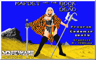 Mafdet and the Book of the Dead atari screenshot
