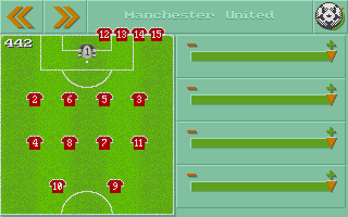 Manchester United Europe atari screenshot