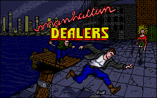 Manhattan Dealers atari screenshot