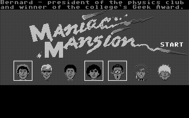 Maniac Mansion atari screenshot