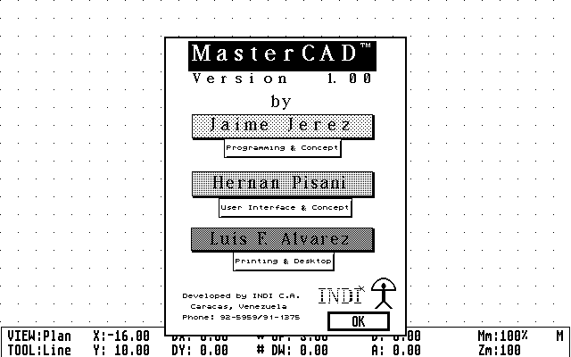 Master CAD atari screenshot