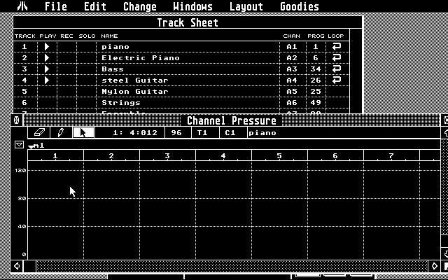 Master Tracks Pro atari screenshot