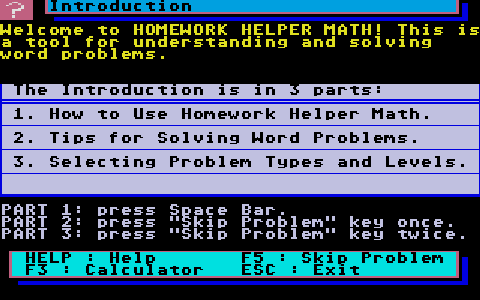 Math Word Problems atari screenshot