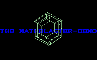 Mathblaster-Demo (The) atari screenshot