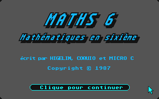 Maths 6 - Mathématiques en Sixième