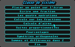Maths 6 - Mathématiques en Sixième atari screenshot