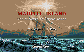 Maupiti Island atari screenshot