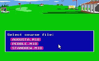 Mean 18 Famous Course Disk atari screenshot