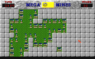Mega Mines atari screenshot