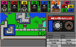 MegaTraveller - The Zhodani Conspiracy atari screenshot