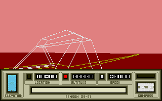 Mercenary - The Second City atari screenshot