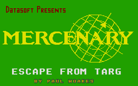 Mercenary - Escape from Targ atari screenshot