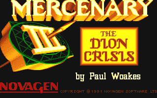 Mercenary III - The Dion Crisis atari screenshot
