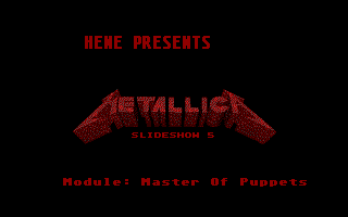 Metallica Slideshow V