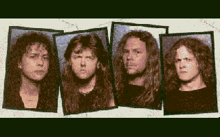 Metallica Slideshow III atari screenshot