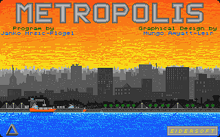 Metropolis atari screenshot