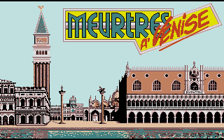 Meurtres à Venise atari screenshot