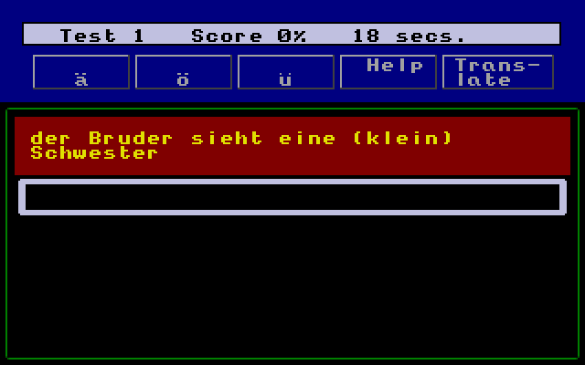 Micro German atari screenshot
