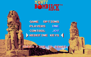 Mighty Bombjack atari screenshot