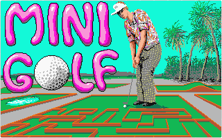Mini Golf atari screenshot
