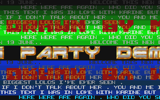 MJJ Party atari screenshot