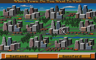 Mobsters City atari screenshot