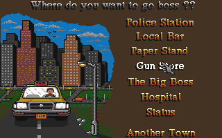Mobsters City atari screenshot