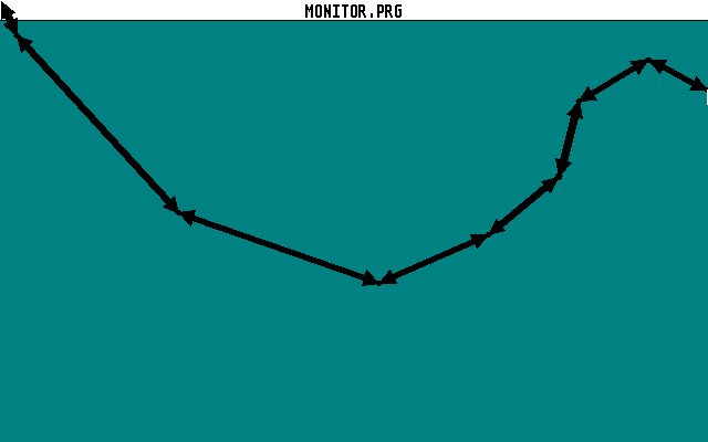 Monitor Test Pattern atari screenshot