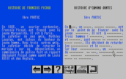 Monte Cristo atari screenshot