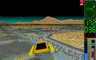 Moonspeeder atari screenshot