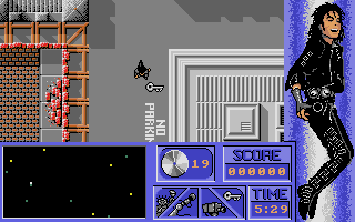 Moonwalker - The Computer Game atari screenshot