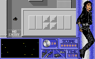 Moonwalker - The Computer Game atari screenshot