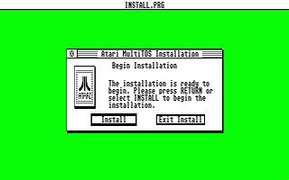 MultiTOS atari screenshot