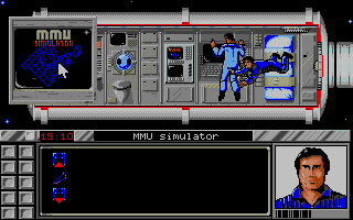 Murders in Space atari screenshot