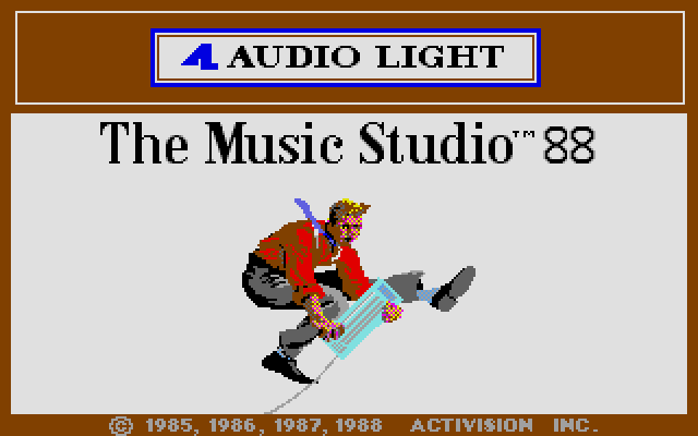 Music Studio (The) atari screenshot