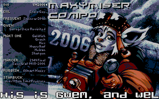 Maxymiser Compo 2006 atari screenshot