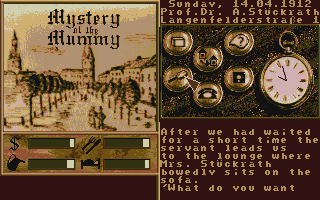 Mystery of the Mummy atari screenshot
