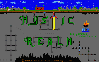 Mystic Realm atari screenshot