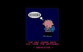 New Order Demo (The) atari screenshot