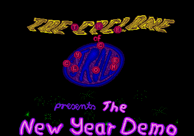 New Year Demo (The) atari screenshot