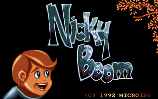 Nicky Boom atari screenshot