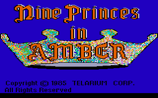 Nine Princes in Amber atari screenshot