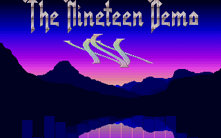 Nineteen Demo (The) atari screenshot