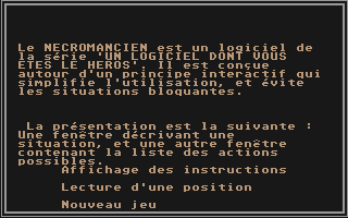 Nécromancien (Le) atari screenshot