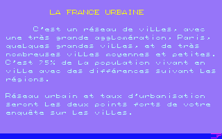 Objectif France atari screenshot
