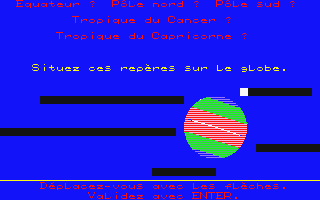 Objectif Monde 1 atari screenshot